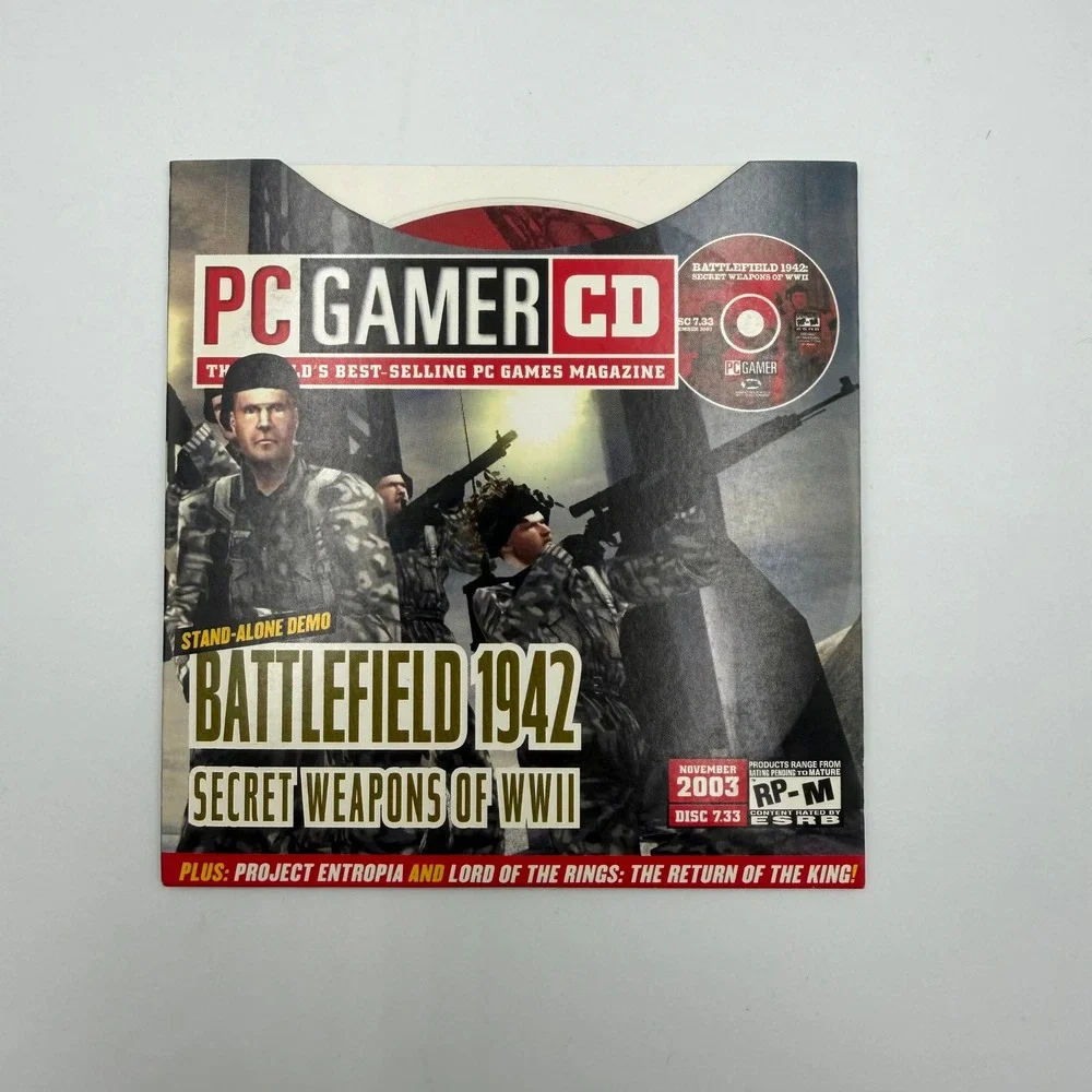 PC Gamer CD Nov 2003 Disc 7.33 Battlefield 1942 Secret Weapons of WWII Demo